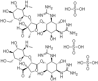 structure of CAS# 3810-74-0, Streptomycin sulfate
