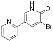 5'-Bromo[2,3'-bipyridin]-6'(1'H)-one molecular structure (CAS 381233-79-0)