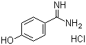 4-羟基苯甲脒盐酸盐分子结构 (CAS 38148-63-9)