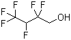 2,2,3,4,4,4-六氟-1-丁醇分子结构 (CAS 382-31-0)