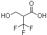 structure of CAS# 382-43-4, 3-Hydroxy-2-(trifluoromethyl)propionic acid