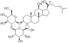 structure of CAS# 38243-03-7, Ginsenoside Rg3