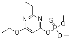 structure of CAS# 38260-54-7, Etrimphos