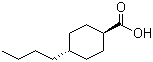 structure of CAS# 38289-28-0, trans-4-Butylcyclohexanecarboxylic acid