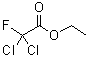 二氯氟乙酸乙酯分子结构 (CAS 383-61-9)