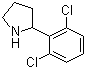 structure of CAS# 383127-39-7, 2-(2,6-二氯苯基)吡咯烷