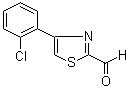 4-(2-Chlorophenyl)-2-thiazolecarboxaldehyde molecular structure (CAS 383142-61-8)