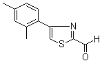 structure of CAS# 383143-90-6, 4-(2,4-二甲基苯基)-2-噻唑甲醛