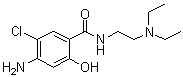 CAS # 38339-95-6, 2-Hydroxy-4-amino-5-chloro-N,N-diethylaminoethylbenzamide