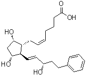 structure of CAS# 38344-08-0, Bimatoprost acid