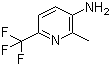 structure of CAS# 383907-17-3, 2-甲基-6-三氟甲基-3-氨基吡啶