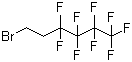 structure of CAS# 38436-14-5, 1H,1H,2H,2H-Perfluorohexyl bromide