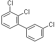 structure of CAS# 38444-84-7, 2,3,3'-Trichlorobiphenyl