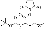 N-(tert-Butyloxycarbonyl)-L-methionine ester with N-hydroxysuccinimide molecular structure (CAS 3845-64-5)