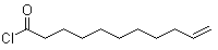 structure of CAS# 38460-95-6, 10-Undecenoyl chloride