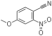 4-甲氧基-2-硝基苯甲腈分子结构 (CAS 38469-83-9)