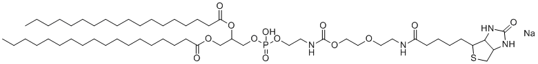 DSPE-PEG-Biotin molecular structure (CAS 385437-57-0)
