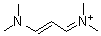 N-[3-(二甲基氨基)-2-丙烯-1-亚基]-N-甲基甲铵分子结构 (CAS 38571-88-9)