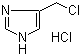 structure of CAS# 38585-61-4, 4-(氯甲基)-1H-咪唑盐酸盐