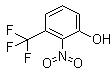 2-Nitro-3-(trifluoromethyl)phenol molecular structure (CAS 386-72-1)