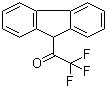 1-(9H-Fluoren-9-yl)-2,2,2-trifluoroethanone molecular structure (CAS 386-83-4)