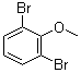 structure of CAS# 38603-09-7, 2,6-Dibromoanisole