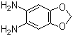 structure of CAS# 38608-07-0, 1,3-Benzodioxole-5,6-diamine