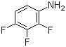 structure of CAS# 3862-73-5, 2,3,4-Trifluoroaniline