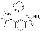 CAS # 386273-25-2, 3-(5-Methyl-3-phenyl-4-isoxazolyl)benzenesulfonamide