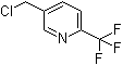 3-Chloromethyl-6-(trifluoromethyl)pyridine molecular structure (CAS 386715-33-9)