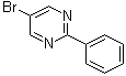 structure of CAS# 38696-20-7, 5-Bromo-2-phenylpyrimidine