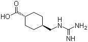 反式-4-(胍甲基)环己基羧酸分子结构 (CAS 38697-86-8)