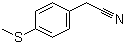 structure of CAS# 38746-92-8, 4-(Methylthio)phenylacetonitrile
