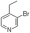 structure of CAS# 38749-76-7, 3-Bromo-4-ethylpyridine