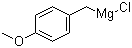 structure of CAS# 38769-92-5, 4-Methoxybenzylmagnesium chloride