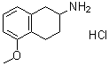 1,2,3,4-Tetrahydro-5-methoxy-2-naphthalenamine hydrochloride molecular structure (CAS 3880-88-4)