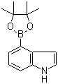 structure of CAS# 388116-27-6, Indole-4-boronic acid pinacol ester