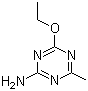 4-Ethoxy-6-methyl-1,3,5-triazin-2-amine molecular structure (CAS 3882-66-4)
