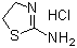 structure of CAS# 3882-98-2, 2-氨基-2-噻唑啉盐酸盐
