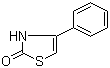 4-苯基噻唑啉-2-酮分子结构 (CAS 3884-31-9)