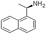 (R)-1-(1-萘基)乙胺分子结构 (CAS 3886-70-2)