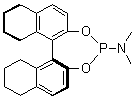 structure of CAS# 389130-06-7, (11bS)-8,9,10,11,12,13,14,15-Octahydro-N,N-dimethyldinaphtho[2,1-d:1',2'-f][1,3,2]dioxaphosphepin-4-amine