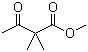Methyl 2,2-dimethyl-3-oxobutanoate molecular structure (CAS 38923-57-8)