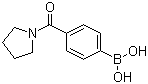structure of CAS# 389621-81-2, 4-(吡咯烷-1-羰基)苯硼酸