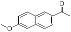2-Acetyl-6-methoxynaphthalene molecular structure (CAS 3900-45-6)
