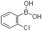 2-Chlorophenylboronic acid molecular structure (CAS 3900-89-8)