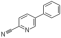 structure of CAS# 39065-45-7, 5-Phenyl-2-pyridinecarbonitrile