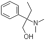 structure of CAS# 39068-94-5, 2-Dimethylamino-2-phenylbutan-1-ol