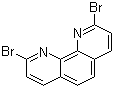 2,9-二溴-1,10-菲罗啉分子结构 (CAS 39069-02-8)