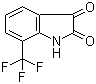 structure of CAS# 391-12-8, 7-三氟甲基靛红